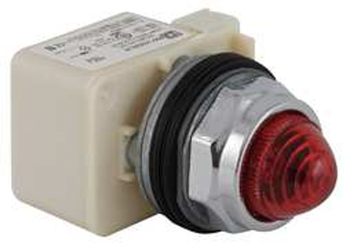 SCHNEIDER ELECTRIC 9001KP38LRR9 H4515 PILOT LIGHT LED 120V 30MM CHROME R