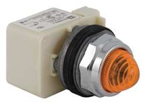 SCHNEIDER ELECTRIC 9001KP38LYA9 H4515 PILOT LIGHT LED 120V 30MM CHROME A