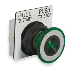 SCHNEIDER ELECTRIC 9001SKR9G H4526 NON-ILLUM PUSH BUTTON OPERATOR GRE