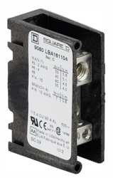 SQUARE D 9080LBA161104 DISTRIBUTION BLOCK MINI 600 VAC 115A