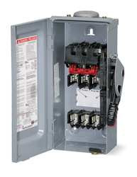 SQUARE D HU265R SAFETY SWITCH,600VAC/DC,2PST,400 AMPS AC
