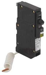 SQUARE D QOB120CAFI BOLT ON CIRCUIT BREAKER 20A 1P 10KA 120V