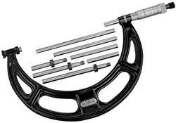 STARRETT 224ARLZ INTERCHANGEABLE ANVIL MICROMETER 2-6" - 