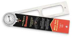 STARRETT 505A-12 ALUMINUM MITER PROTRACTOR- 12" - ALT NUM