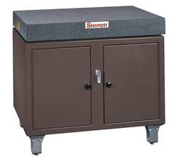 STARRETT 81506 CABINET PLATE STAND ROLLING 24 X36 IN