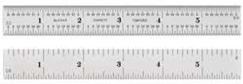STARRETT C404R-72 RULE- 72"- 4R GRAD- HEAVY SPRING TEMPERE