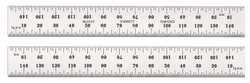STARRETT C635-1000 STEEL RULE- SPRING-TEMPERED- 1000MM- #35