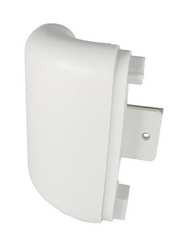 PAWLING CORP OBR-536S-0-301 H3463 HANDRAIL OUTSIDE CORNER LINEN WHIT