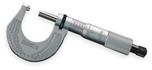 STARRETT T230XRL W/SLC MICROMETER- OUTSIDE 0-1" WITH STANDARD L