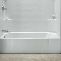 STERLING PLUMBING 71141110-0 BATHTUB LH WHITE ACCORD       