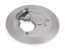 STEEL CITY P 60 CACP-AL FLOOR BOX COVER AND CARPET PLATE ALUM