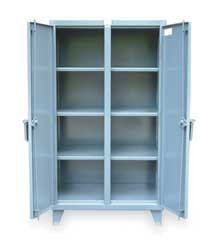 STRONG HOLD 65-DS-246 6 SHELF LOCKING STORAGE CABINET