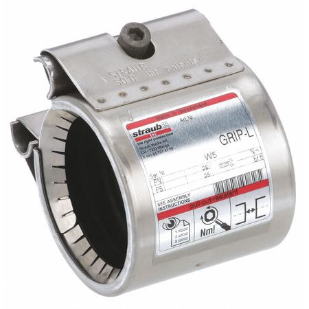 STRAUB STR20000 GRIP L COUPLING 3/4 IN PIPE SIZE