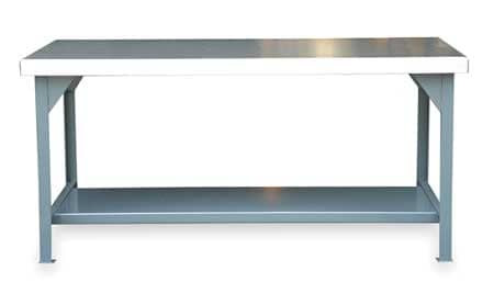 STRONG HOLD T6036-SSTOP WORKBENCH 60WX36DX34 IN H