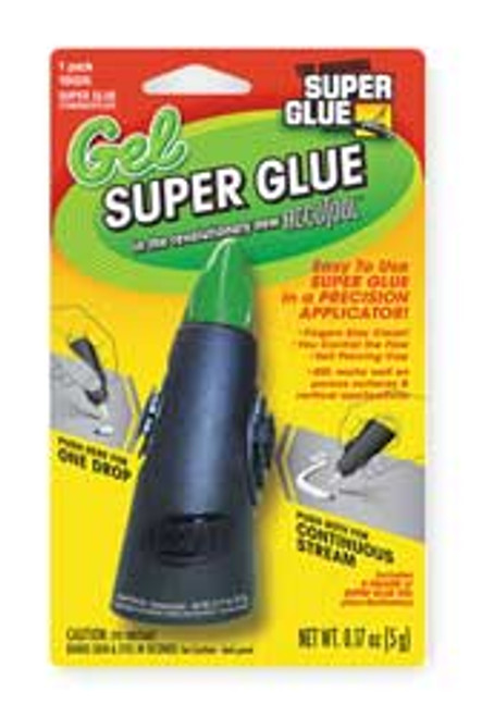 SUPER GLUE 19026 INSTANT ADHESIVE 5G DISPENSER CLEAR