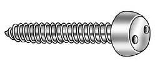 TAMPER-PRUF SCREW 121390 TAMPER SCREW PAN #6 5/8 IN L PK 25