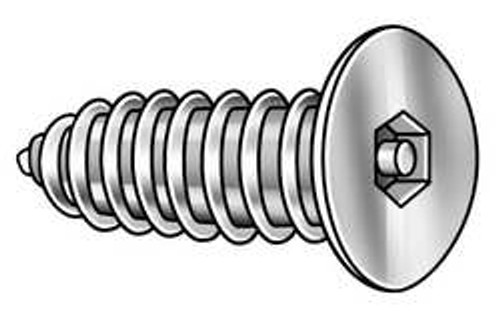 TAMPER-PRUF SCREW 51460 TAMPER SCREW FLAT #10 3/4 L PK 25 TAMPER-PRUF SCREW 51460 TAMPER SCREW FLAT #10 3/4 L PK 25