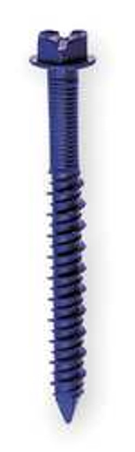 TAPCON 3159407 MASONRY SCR HEX 1/4X2 3/4 L PK100