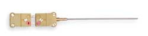 TEMPCO MTA01184 THERMOCOUPLE PROBE TYPE J LENGTH 12 IN