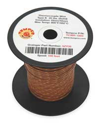 TEMPCO TCWR-1003 WIRE THERMOCOUPLE LEAD