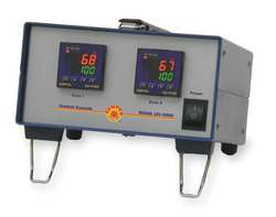 TEMPCO TPC20012 TEMP CONTROL CONSOLE RTD 2 ZONE 120V