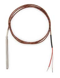 TEMPCO TTW00180 THERMOCOUPLE PROBE TYPE K LENGTH 3 IN