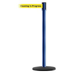 TENSABARRIER 890B-33-23-23-STD-NO-YCX-C D0008 BARRIER POST WITH BELT BLUE