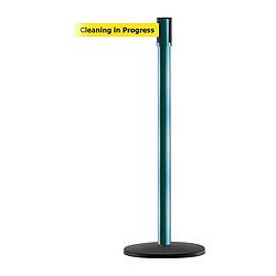 TENSABARRIER 890B-33-28-28-STD-NO-YCX-C D0008 BARRIER POST WITH BELT BLACK NO SC