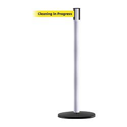TENSABARRIER 890B-33-32-32-STD-NO-YCX-C D0008 BARRIER POST WITH BELT BLACK NO SC