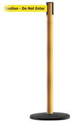TENSABARRIER 890B-33-35-35-STD-NO-YAX-C D0008 BARRIER POST WITH BELT YELLOW