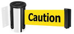 TENSABARRIER 896-STD-1P-MAX-NO-YAX-C D0097 BELT BARRIER CHROME BELT COLOR YEL
