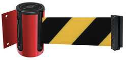 TENSABARRIER 896-STD-21-STD-NO-D4X-C D0087 BELT BARRIER RED BELT YELLOW/BLACK