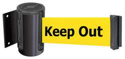 TENSABARRIER 896-STD-33-MAX-NO-YDX-C D0095 BELT BARRIER BLACK BELT COLOR YELL