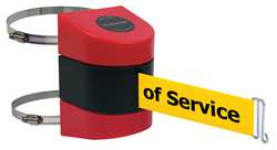 TENSABARRIER 897-15-C-21-NO-YEX-A D0111 BELT BARRIER RED BELT COLOR YELLOW