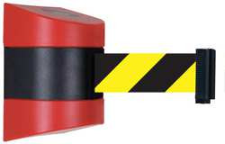 TENSABARRIER 897-15-S-21-NO-D4X-C D0103 BELT BARRIER RED BELT YELLOW/BLACK