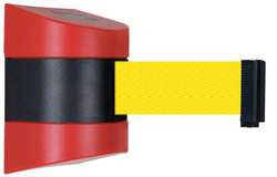 TENSABARRIER 897-15-S-21-NO-Y5X-C D0103 BELT BARRIER RED BELT COLOR YELLOW