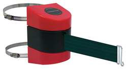 TENSABARRIER 897-24-C-21-NO-G6X-A D0123 BELT BARRIER RED BELT COLOR GREEN