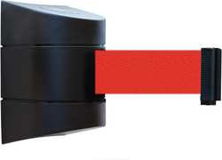 TENSABARRIER 897-30-S-33-NO-R5X-C D0129 BELT BARRIER BLACK BELT COLOR RED
