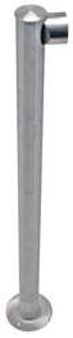 TENSABARRIER ADAPTARAIL-1L-5-36-END-1P ADAPTA-RAIL END POST POLISHED CHROME