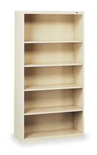 TENNSCO CORP B-66CP BOOKCASE,66",STEEL,5 SHELF,PUTTY TENNSCO CORP B-66CP BOOKCASE,66",STEEL,5 SHELF,PUTTY