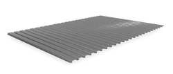 TENNSCO CORP BSD-7248 CORRUGATED STEEL DECKING GRAY 72 IN W