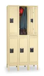 TENNSCO CORP DTK-151836-3SD WARDROBE LOCKER (3) WIDE (6) OPENINGS