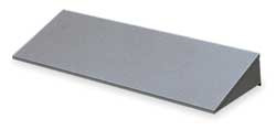 TENNSCO CORP KST-3612 GR SLOPING TOP 3 WIDE GRAY