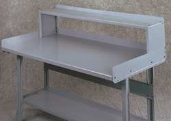 TENNSCO CORP R-1096 SHELF RISER 96 W X 10-1/2 D X 12 H GRAY