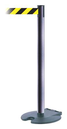 TENSABARRIER RB1-73-73-STD-NO-D4X-C BARRIER POST W/ BELT 38 IN H CAST IRON