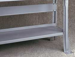 TENNSCO CORP S-96 LOWER SHELF 96 W X 14 D X 1 IN H GRAY