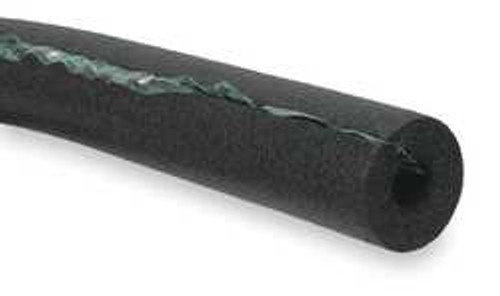 THERMACEL 6XE068068 PIPE INSULATION 3/4 IN ID 6 FT L BLACK