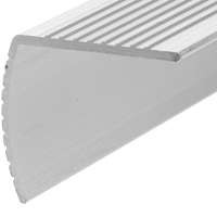 THERMWELL PRODUCTS H4128FS3 1-1/8 X 36-INCH SILVER STAIR EDGE