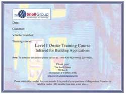 THE SNELL GROUP SNELL-L1-ON-BLDG LEVEL I THERMOGRAPHY TRAINING ONSITE