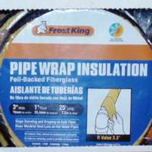 THERMWELL PRODUCTS SP42X/18 PIPE WRAP FIBERGLASS 1X3X25    THERMWELL PRODUCTS SP42X/18 PIPE WRAP FIBERGLASS 1X3X25